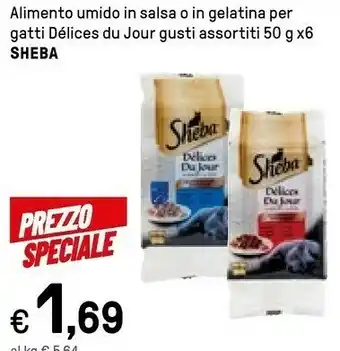 Iper La Grande Sheba Alimento Umido In Salsa offerta