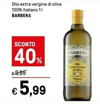 Iper La Grande Barbera Olio Extra Vergine Di Oliva Biologico offerta
