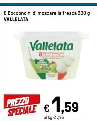 Iper La Grande Vallelata 8 Bocconcini Di Mozzarella Fresca offerta