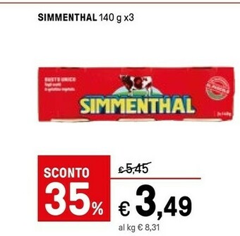 Iper La Grande Simmenthal Carne offerta