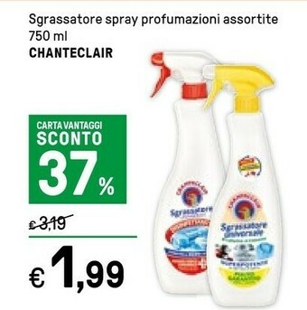 Iper La Grande Chanteclair Sgrassatore Spray offerta