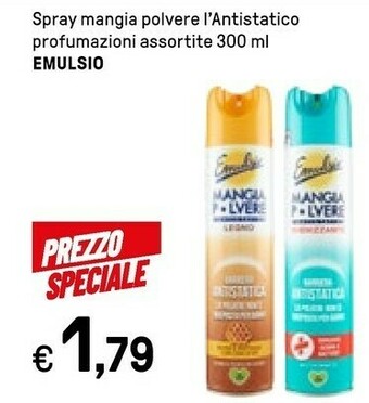 Iper La Grande Emulsio Spray Mangia Polvere L'antistatico offerta