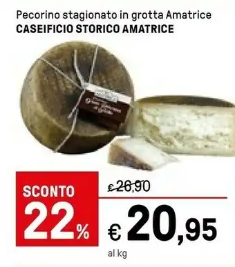 Iper La Grande Caseificio Storico Amatrice Pecorino Stagionato In Grotta offerta
