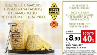 Iper La Grande Grana Padano DOP offerta