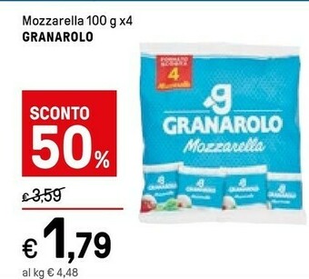 Iper La Grande Granarolo Mozzarella offerta