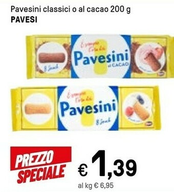 Iper La Grande Pavesi Ni Al Cacao 200 G(ml) offerta