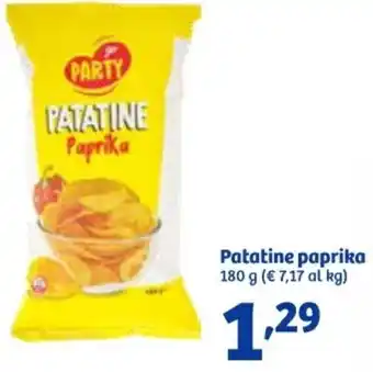 Patatine paprika 180 g