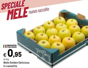 Iper La Grande Mele Golden Delicious In Cassetta offerta