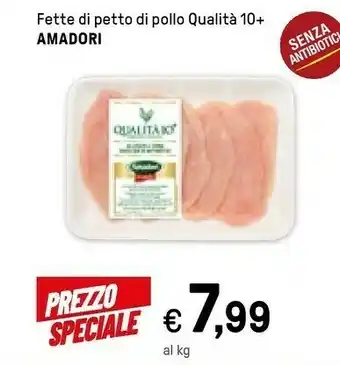 Iper La Grande Amadori Petto Di Pollo A Fette offerta