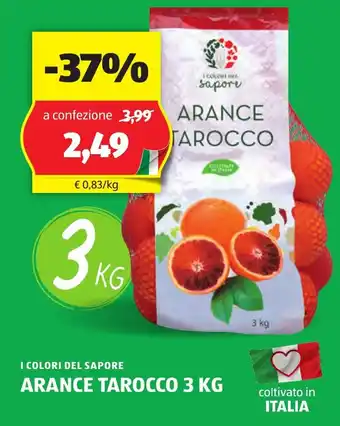 ALDI I COLORI DEL SAPORE ARANCE TAROCCO 3 KG offerta