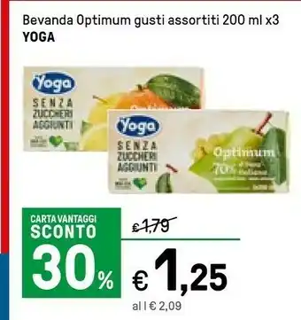 Iper La Grande Yoga Optimum 70% Di Pera 600 G(ml) offerta