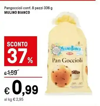 Iper La Grande Mulino Bianco Pan Goccioli 336 G(ml) offerta