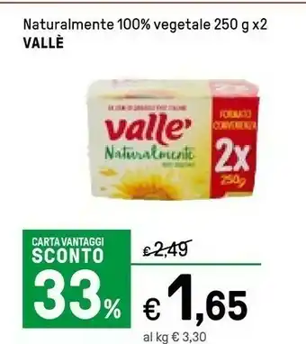 Vallè Naturlmente 100% Vegetale