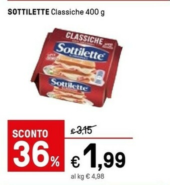 Iper La Grande Sottilette Classiche offerta
