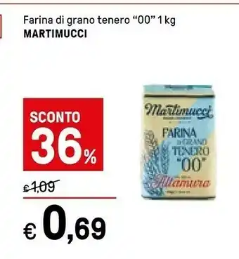 Iper La Grande Martimucci Farina Di Grano Tenero 00 1 Kg offerta