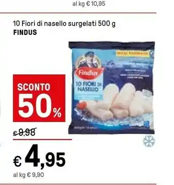 Iper La Grande Findus 10 Fiori Di Nasello offerta