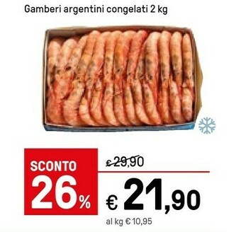 Iper La Grande Gamberi Argentini Congelati offerta