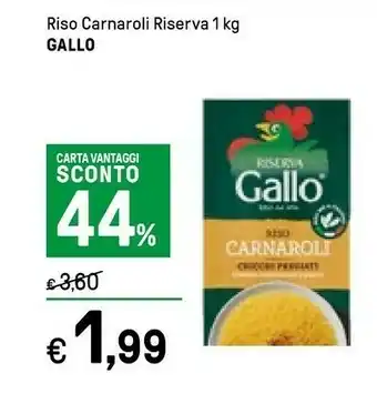 Gallo - Riso Carnaroli Riserva Chicchi Pregiati 1000 G(ml)