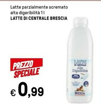 Iper La Grande Latte Di Centrale Brescia Latte Parzialmente Scremato Alta Digeribilita offerta