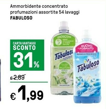 Iper La Grande Fabuloso Ammorbidente Concentrato offerta