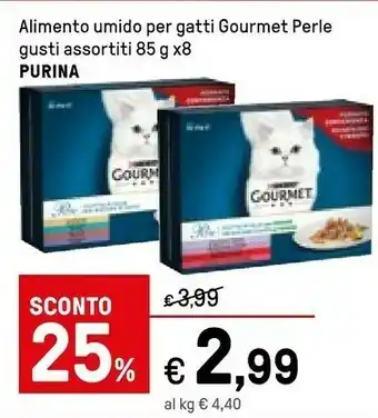 Iper La Grande Purina GOURMET 5119153 Cibo Umido Per Gatti 85 G offerta
