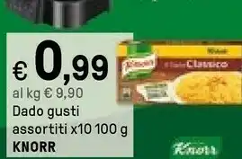 Iper La Grande Knorr Dado Vegetale 100 G(ml) offerta