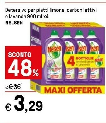 Iper La Grande Nelsen Detersivo Per Piatti Limone offerta