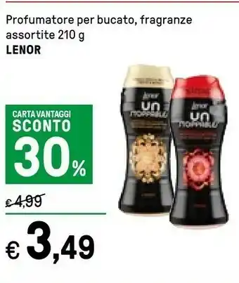 Iper La Grande Lenor 8001090891273 Profumo Concentrato Per Bucato Granuli 210 G offerta