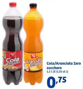 In'S Mercato Cola/Aranciata Zero zucchero 1,5 L offerta