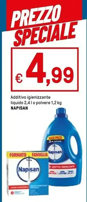 Iper La Grande Napisan Additivo Igienizzante Liquido offerta