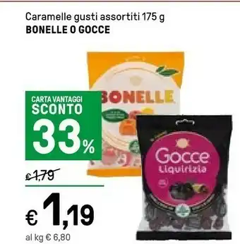 Iper La Grande Bonelle O Gocce Caramelle offerta