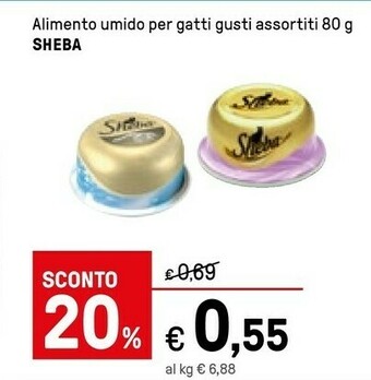 Iper La Grande Sheba Alimento Umido Per Gatti offerta