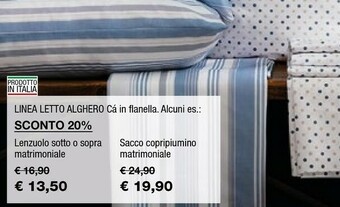 Iper La Grande Lenzuolo Sotto O Sopra Matrimoniale/ Sacco Copripiumino Matrimonaile offerta