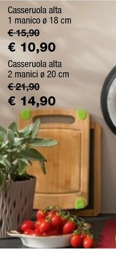 Casseruola Alta 2 Manici