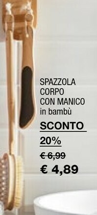 Iper La Grande Spazzola Corpo Con Manico offerta