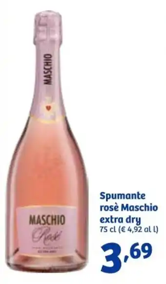 Spumante rosè Maschio extra dry 75 cl