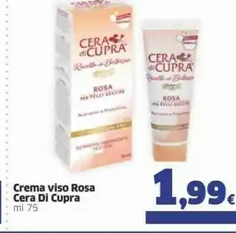 Cera Di Cupra Crema Viso Rosa