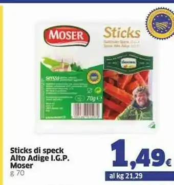 Moser Speck Sticks IGP 70 G(ml)