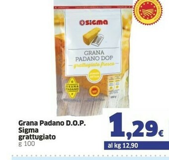 Sigma Grana Padano DOP offerta