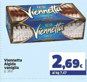 Sigma Algida Viennetta L'Originale Vaniglia 360 G(ml) offerta