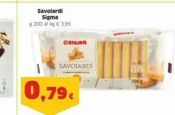 Sigma Sigma Savoiardi offerta