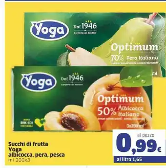 Sigma Yoga Optimum 70% Di Pesca Italiana 600 G(ml) offerta