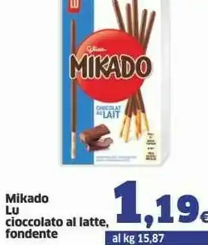 Sigma Mikado Cioccolato Al Latte/fondente offerta