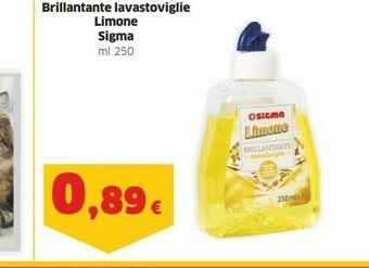 Sigma Sigma Brillantante Lavastoviglie Limone offerta