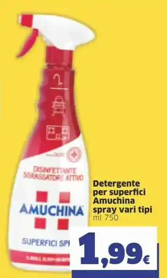 Sigma Amuchina Detergente Per Superfici Spray Sgrassatore offerta