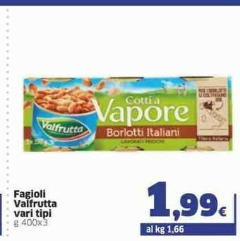 Sigma Valfrutta Borlotti Italiani Lavorati Freschi offerta