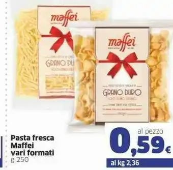 Sigma Maffei Bari Vecchia Pasta Fresca Di Semola Di Grano Duro 250 G(ml) offerta