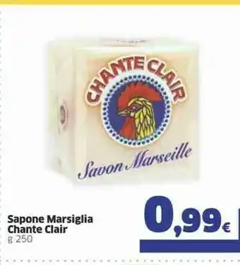 Sigma Chanteclair Sapone Marsiglia offerta