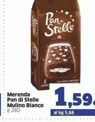 Sigma Mulino Bianco Merenda Pan Di Stelle 280 G(ml) offerta