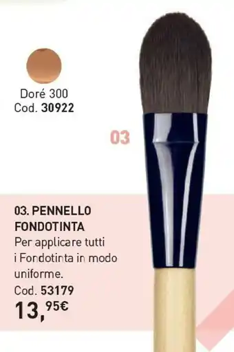Yves Rocher Pennello Fondotinta offerta